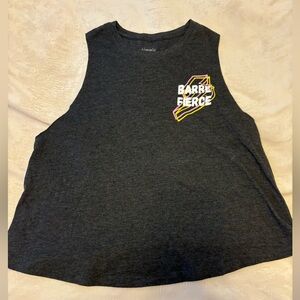 Pure barre tank top size large GUC